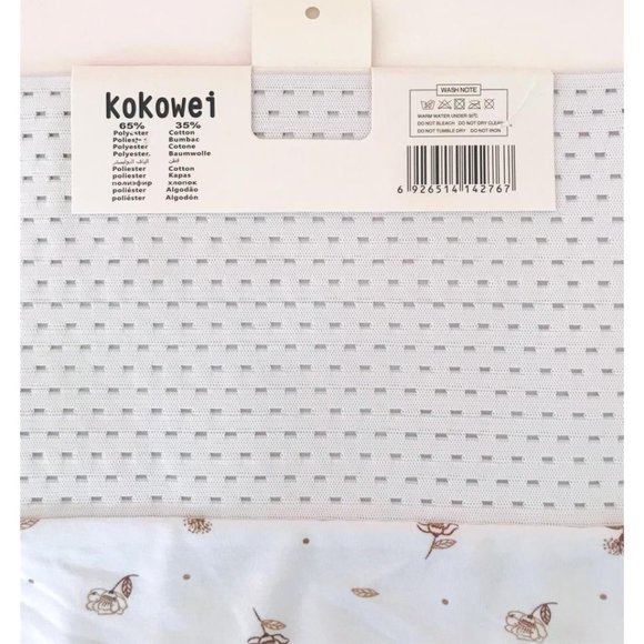 Women Flower High Waist Tummy Control Shape Intimate Underwear Panties White S - Picture 6 of 6